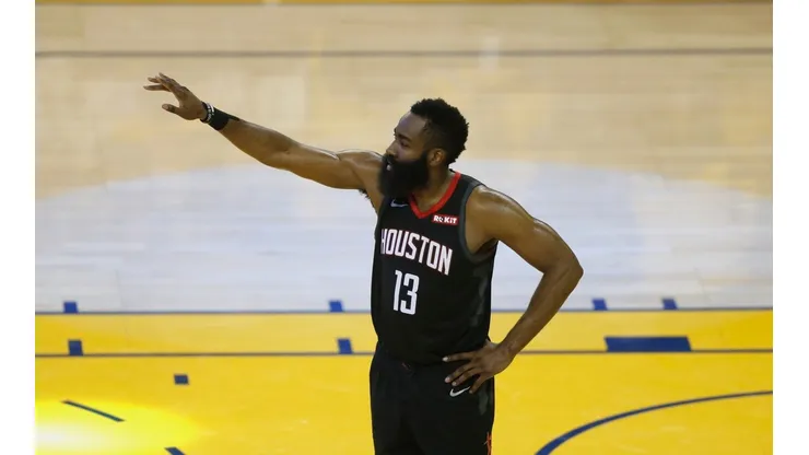 Houston Rockets v Golden State Warriors - Game Five - Not Released (NR) NOTE TO USER: User expressly acknowledges and agrees that, by downloading and or using this photograph, User is consenting to the terms and conditions of the Getty Images License Agreement.