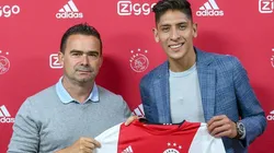 Edson Álvarez fue presentado como nuevo jugador del Ajax. (Foto: Twitter oficial de Ajax)