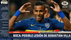 Otra baja más: Sebastián Villa estaría casi descartado para el partido con Paranaense