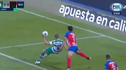 Julio Furch marcó el tercero para Santos y liquidó el encuentro