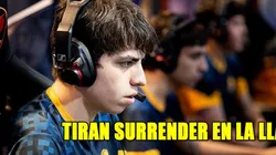¡Tiraron Surrender en la LLA de League of Legends!
