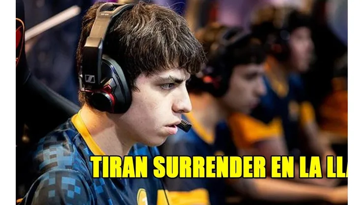 ¡Tiraron Surrender en la LLA de League of Legends!