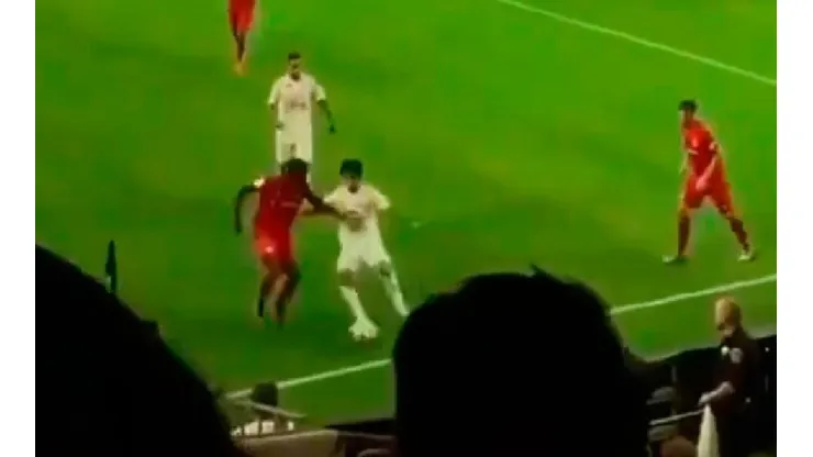 Kubo metió un cañazo para el Real Madrid.