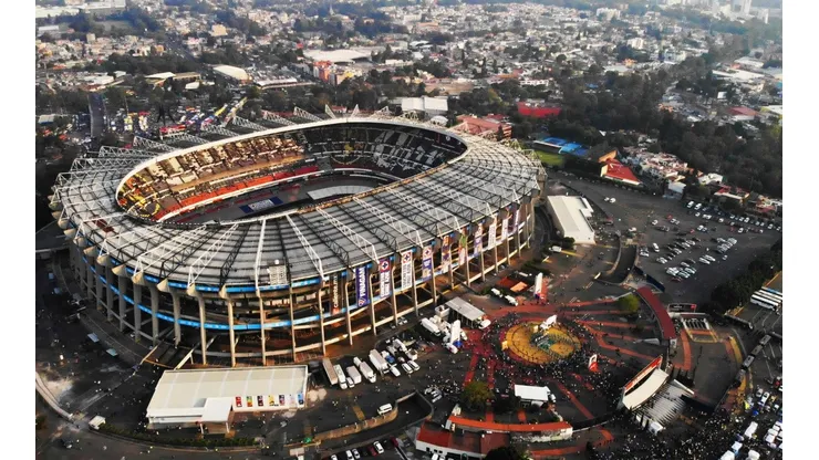 Una pista de hielo: así amaneció el Azteca tras el fuerte granizo