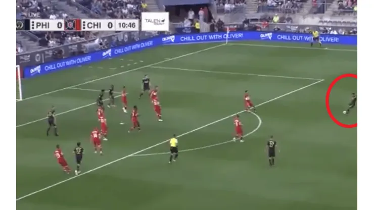 ¡Un misil! Marco Fabián pateó de larga distancia para el primer gol de Philadelphia