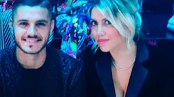 Icardi subió una foto de Wanda Nara con un escote enorme y puso un emoji que lo dice todo