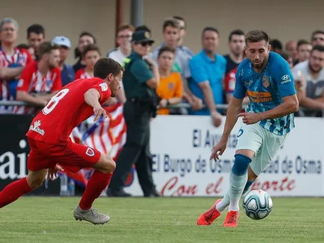 Héctor Herrera, suplente en el primer amistoso del Atlético de Madrid