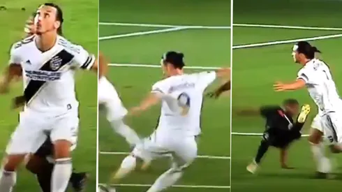 Foto de Zlatan Ibrahimovic, jugador de la MLS.