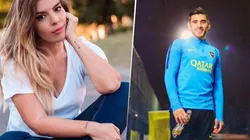 Dalma Maradona se enloqueció con la llegada de Salvio a Boca y él le dedicó un tuit