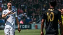 ¡No hablan en vano! Vela y Zlatan hicieron un gol cada uno en 8 minutos