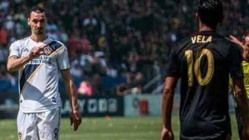 ¡No hablan en vano! Vela y Zlatan hicieron un gol cada uno en 8 minutos