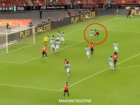 Manchester United le ganó al Inter con un gol de Greenwood