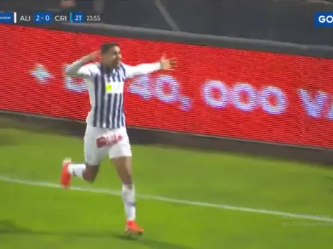 Adrián el Rocky Balboa consiguió su primer gol con Alianza Lima
