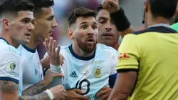 Foto de Lionel Messi, jugador de la Selección Argentina.