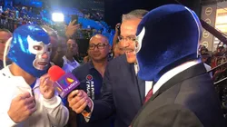 ¡Manny Pacquiao se puso la máscara de Blue Demon!
