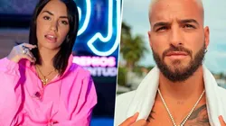 Maluma comentó la foto de Lali.