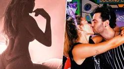 Jimena Barón y su novio Mauro.