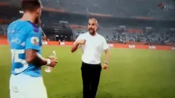 Aleix García y la explicación que le dio Guardiola.