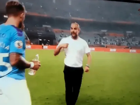 No llegó a ir al vestuario: Guardiola le dio una clase de fútbol a García apenas terminó el partido