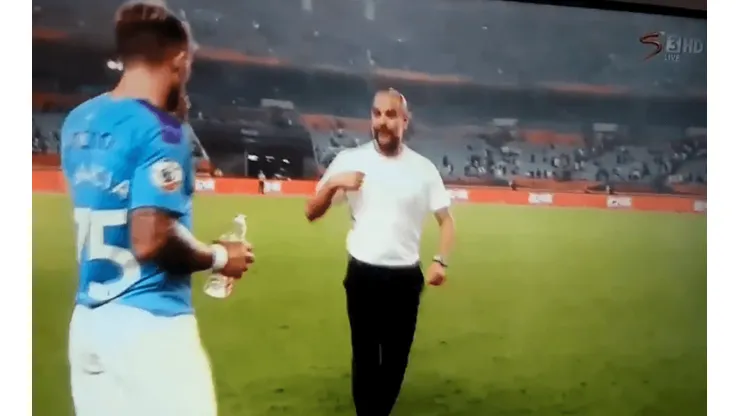 Aleix García y la explicación que le dio Guardiola.