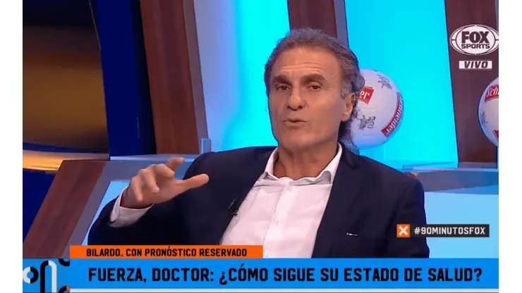 Ruggeri se empezó a despedir de Bilardo y nos rompió el pecho: "Me duele en el alma"
