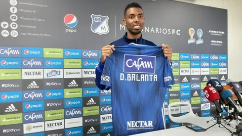 La autocrítica de Deivy Balanta en su presentación con Millonarios
