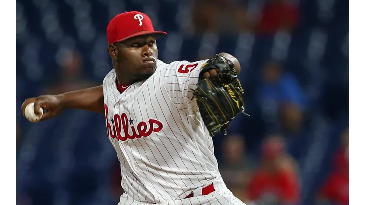 Héctor Neris insultó a los jugadores de los Dodgers después del pelotazo a David Freese