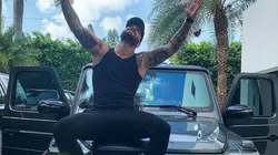 Foto de Maluma disfrutando la vida.