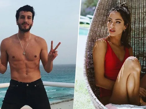 Yatra vio a Tini con un vestido, la abrazó, la levantó y subió la foto a Instagram