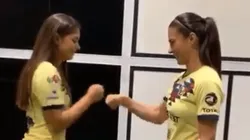 Alondra González y Jana Gutiérrez preparan un nuevo festejo.
