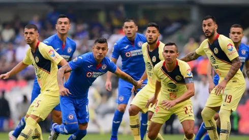 Enfrentamiento entre Cruz Azul y América, en el Clausura 2019.