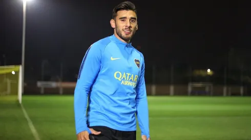El primer mensaje de bienvenida que recibió Salvio desde el vestuario de Boca