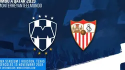 OFICIAL: Rayados se medirá ante Sevilla