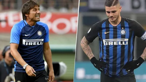 Fin de un ciclo: el entrenador del Inter señaló que "Icardi está fuera de nuestro proyecto"
