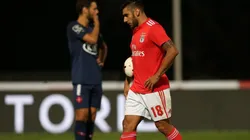 Salvio en sus últimos partidos con la camiseta del Benfica.