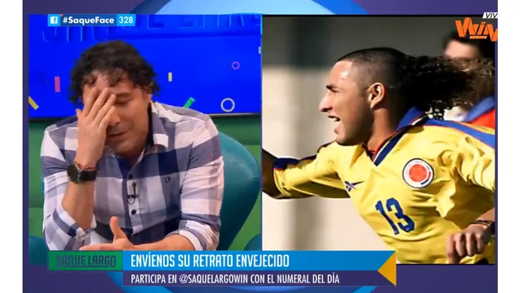Jorge Bolaño, exfutbolista y panelista en el programa 'Saque Largo', de WIN Sports.
