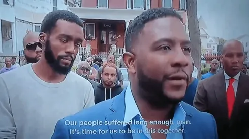 Escena de Netflix. (Twitter)