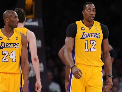 Dwight Howard agradece a Kobe Bryant por insultarlo cuando eran compañeros en los Lakers