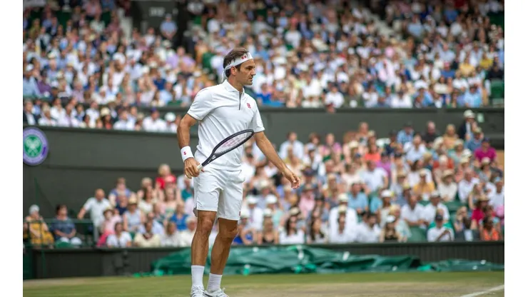 Roger Federer cayó en la final de Wimbledon ante Novak Djokovic. (Foto: Getty)