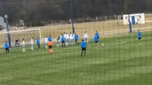 Video: Mac Allister clavó un golazo de tiro libre en el amistoso de Boca