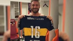 Efecto contagio: otro italiano hizo saber de su fanatismo por Boca