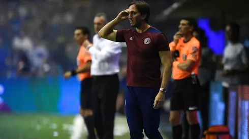 Foto de Luis Zubeldía, entrenador de Lanús.