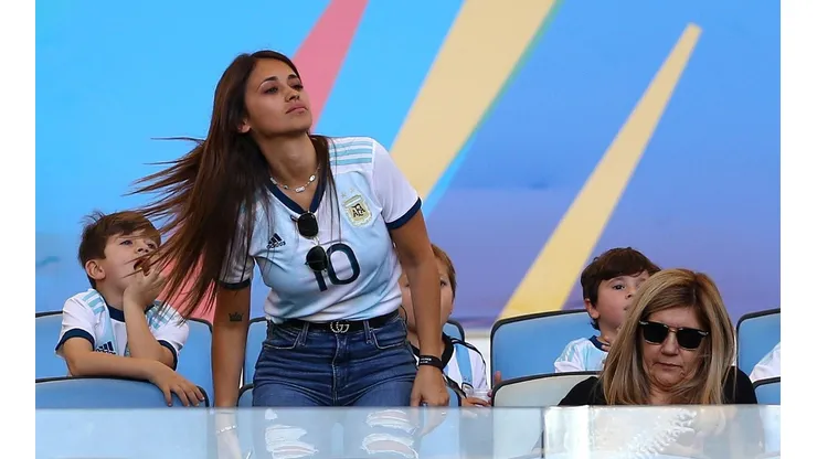 Foto de Antonela Roccuzzo, pareja de Messi.