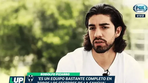 Rodolfo Pizarro dio indicios sobre su futuro