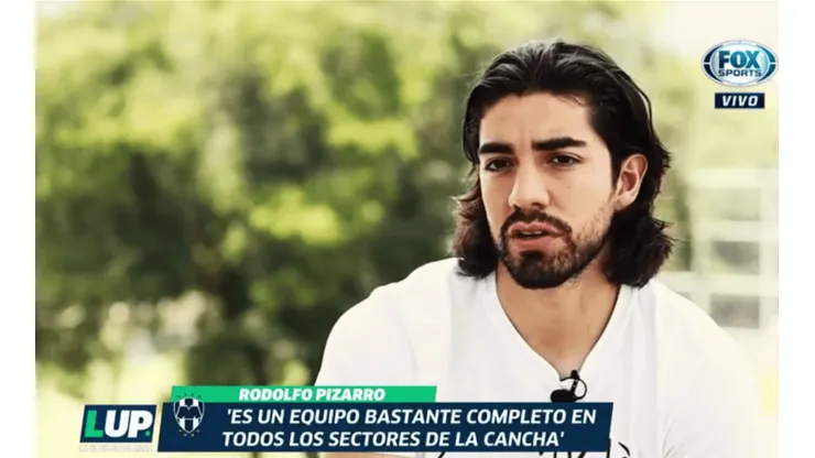 Rodolfo Pizarro dio indicios sobre su futuro