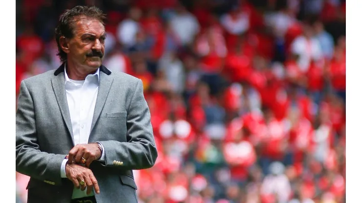 La Volpe, durante el último amistoso ante Potros UAEM por la Copa Toluca. (Foto: Jam)