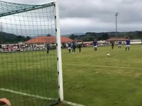 Video: Luca Zidane debutó lejos del Real Madrid ¡atajando un penal!