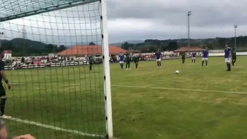 Video: Luca Zidane debutó lejos del Real Madrid ¡atajando un penal!