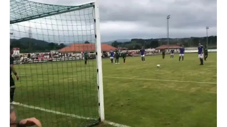 Video: Luca Zidane debutó lejos del Real Madrid ¡atajando un penal!