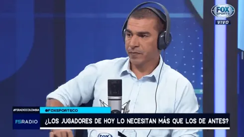 Víctor Hugo Aristizábal, exfutbolista y panelista en Fox Sports.